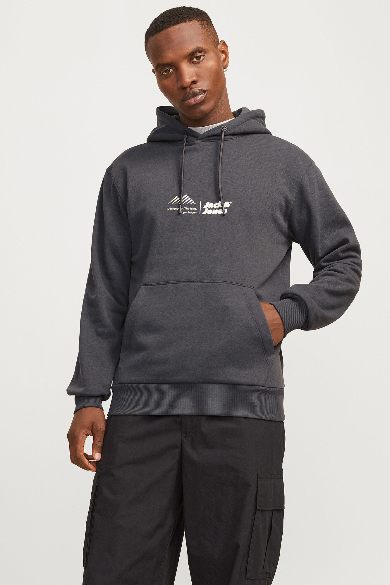Jack & Jones Sudadera relaxed fit capucha