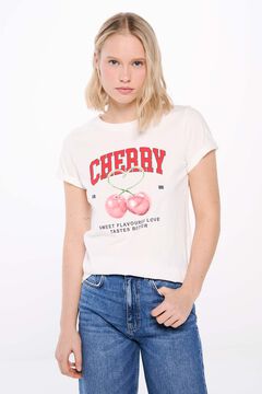 Springfield Playera gráfica frutas estampado