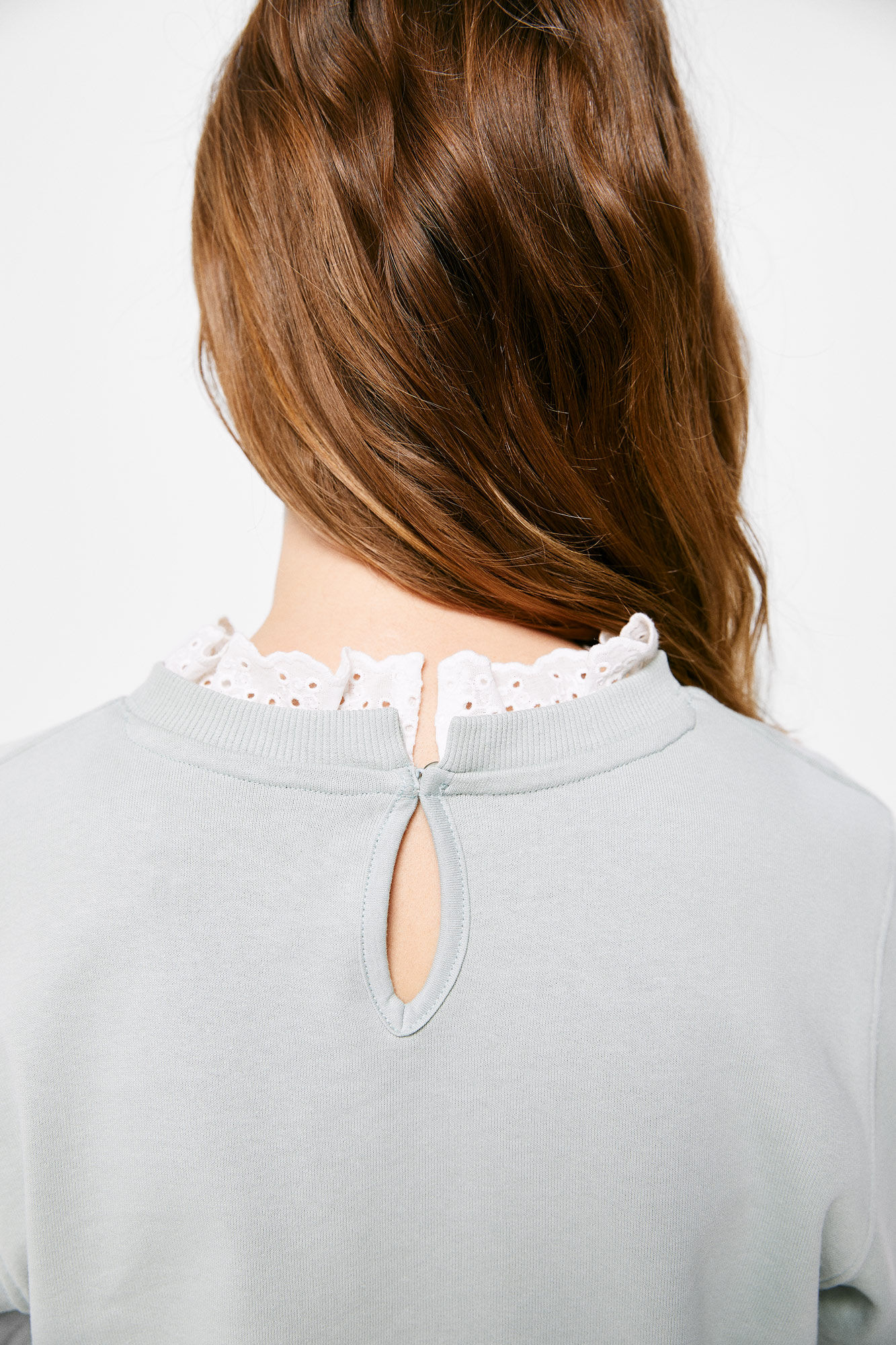 Springfield Sudadera "Always" Mariposa turquesa