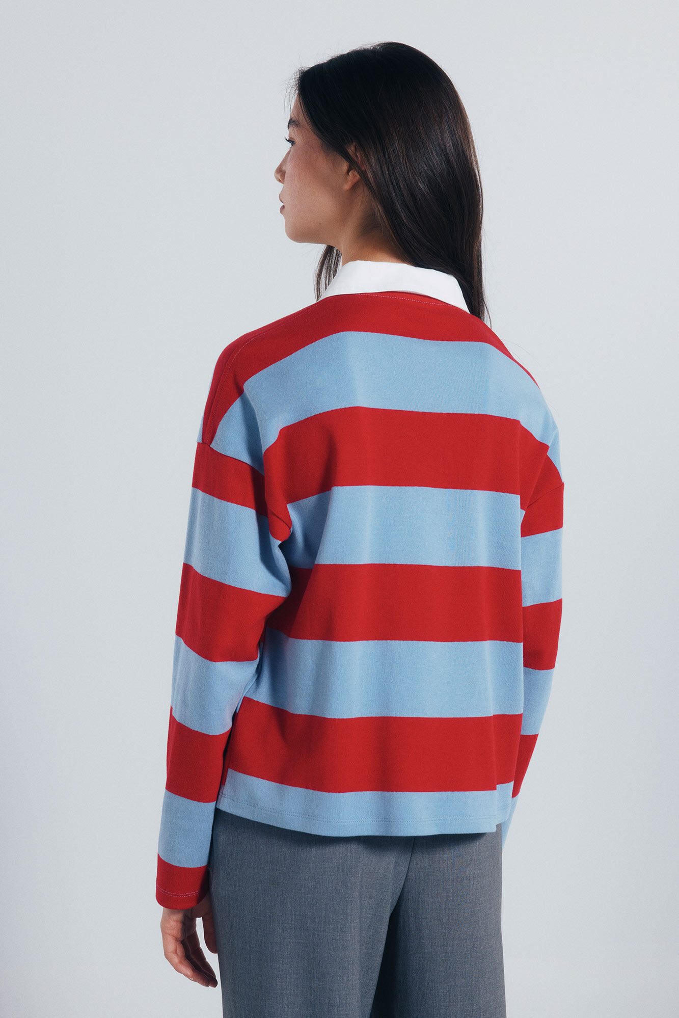 Springfield Polo rayas detalle bordado azul