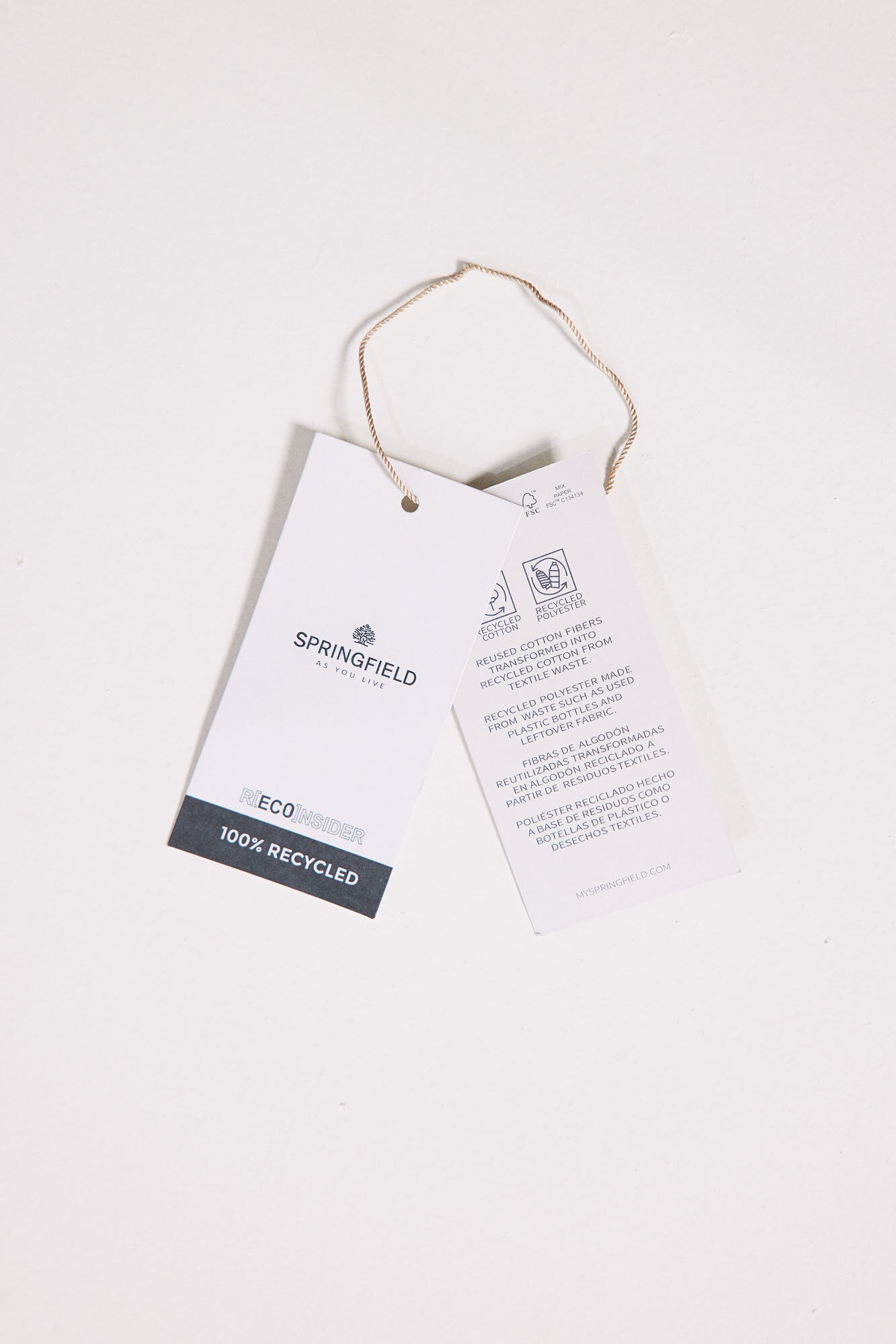 Springfield Su&eacute;ter rayas fantas&iacute;a naranja