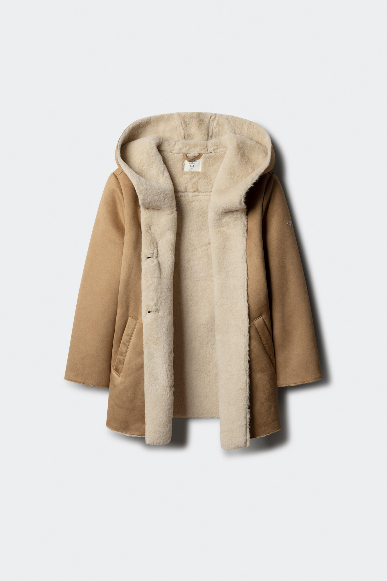 Springfield Kids Chaqueta cruzada pa&ntilde;o ni&ntilde;a beige