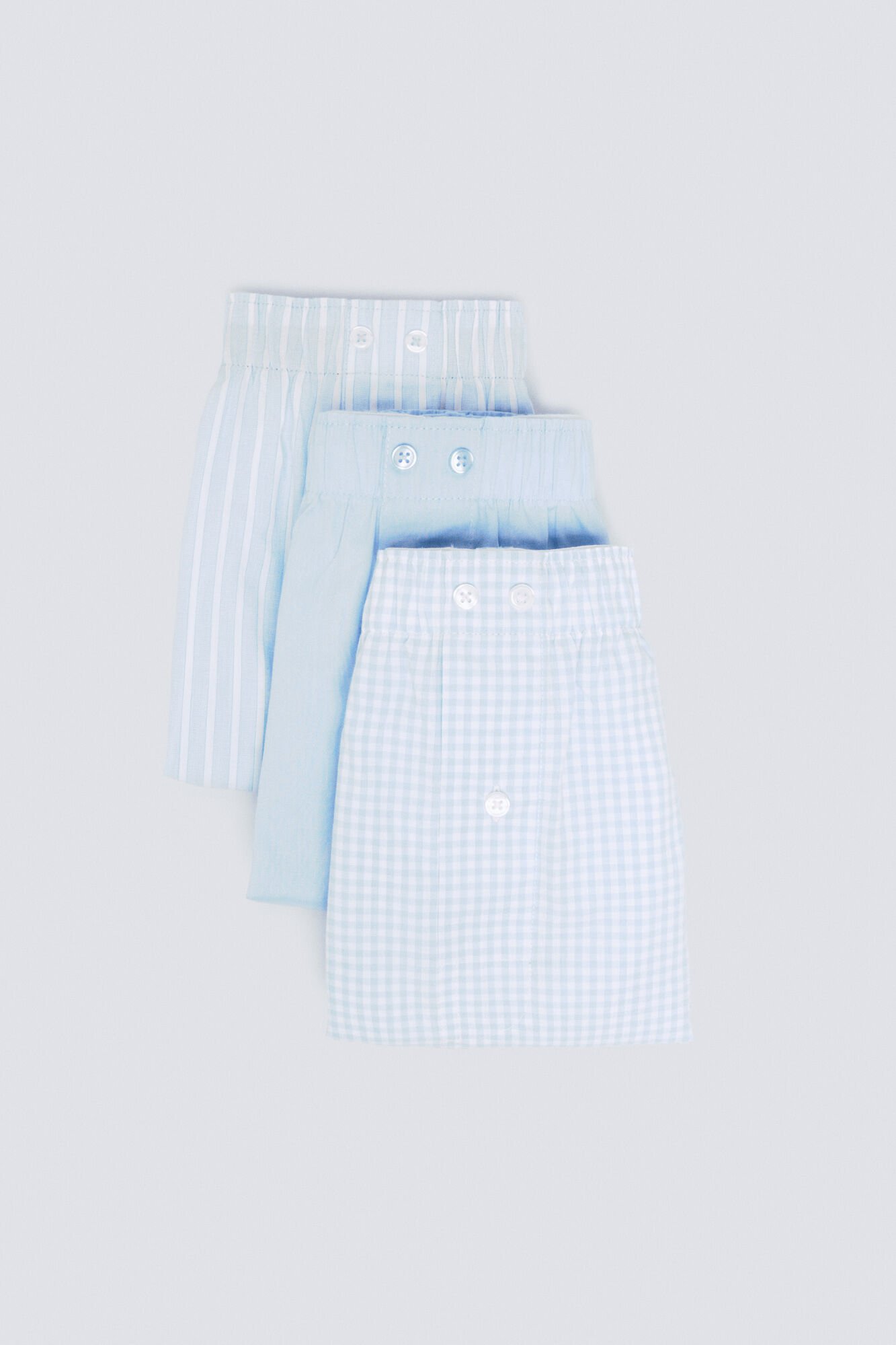 Springfield Pack de 3 calzones popel&iacute;n estampados