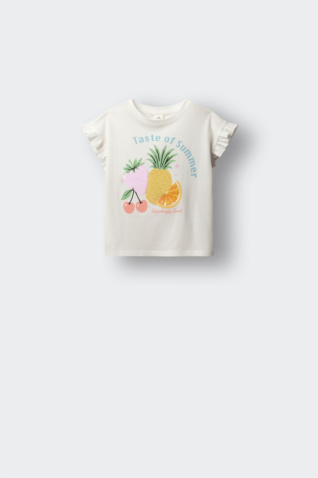 Springfield Kids Playera de manga corta de frutas para ni&ntilde;a