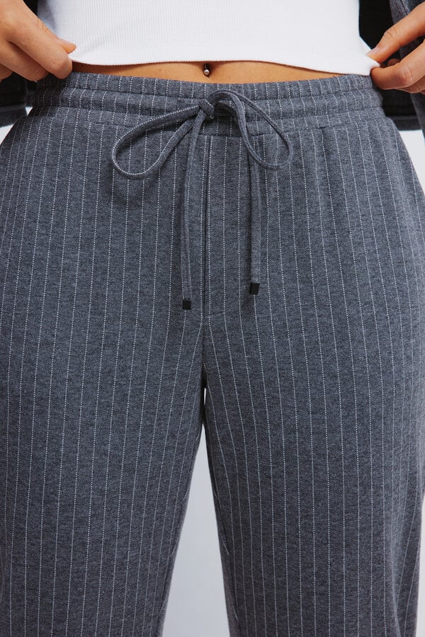 Springfield Pantalones jogger gris