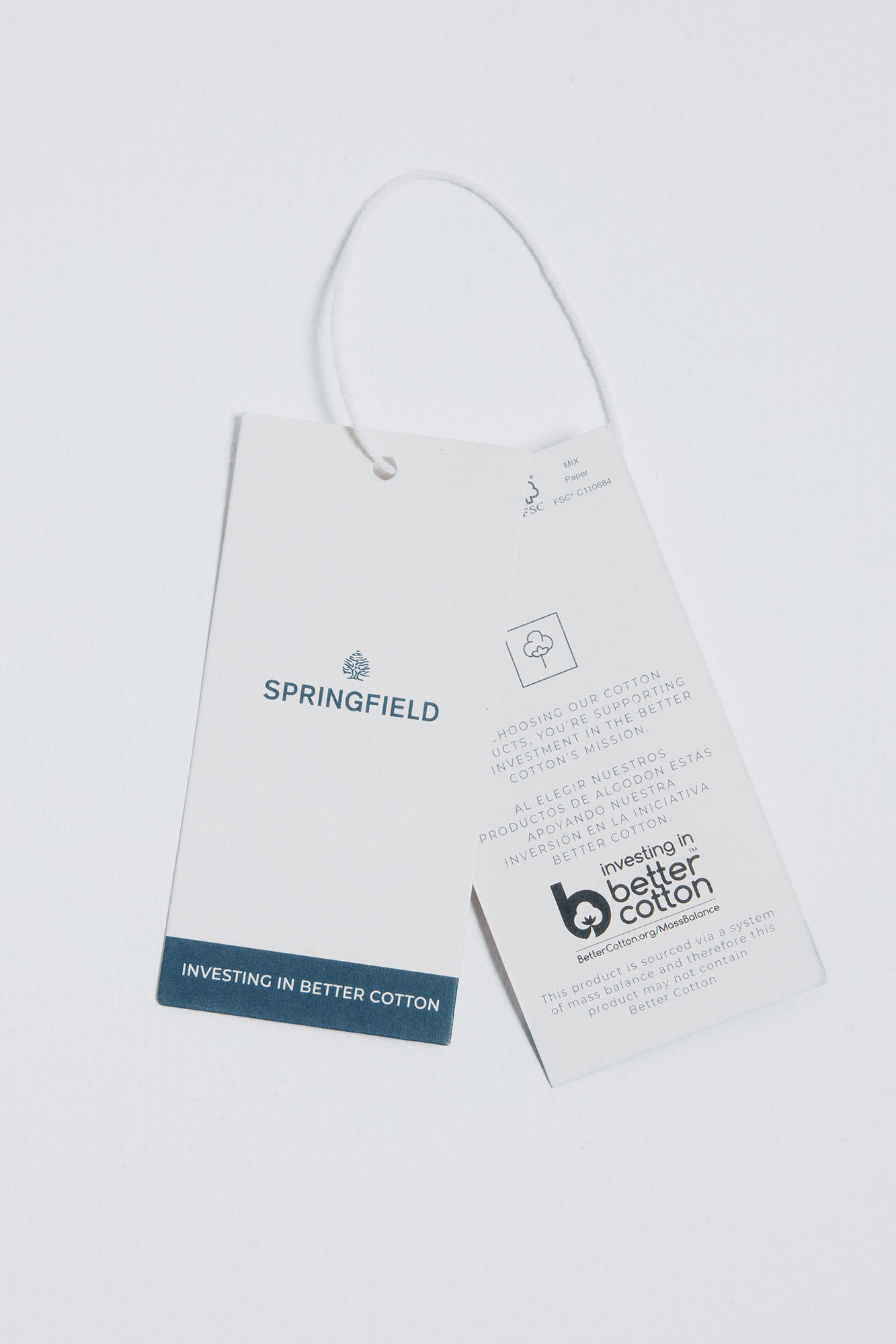 Springfield Camisa oversized natural