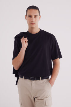 Springfield Camisa interlock negro