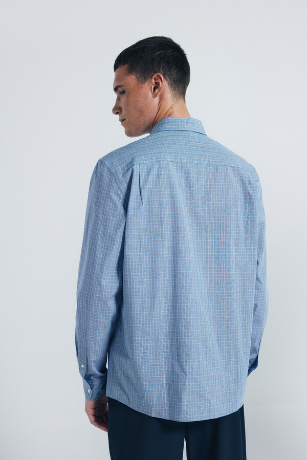 Springfield Playera de popelín azul