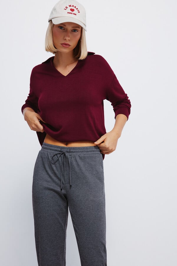 Springfield Pantalones jogger gris