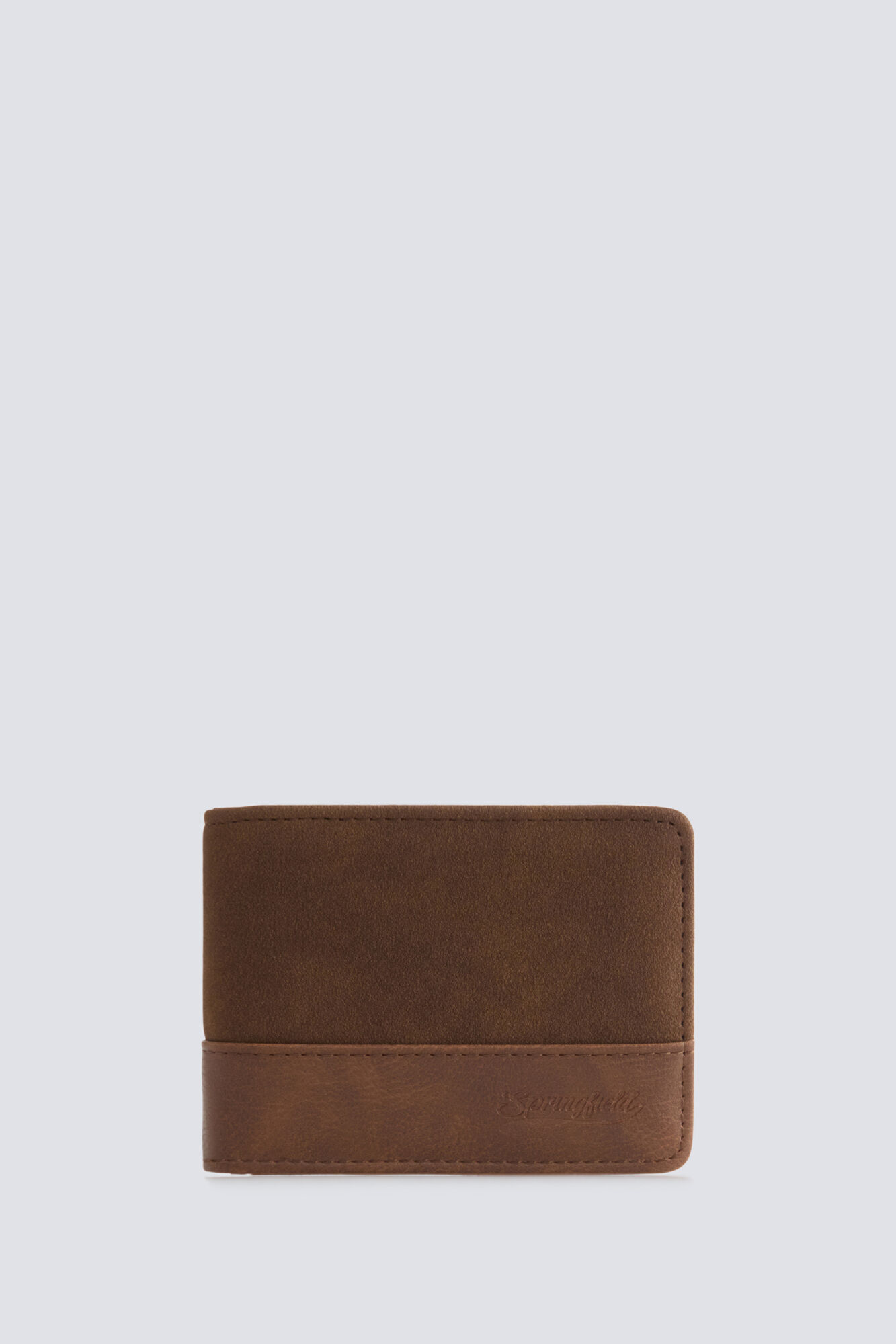 Springfield Cartera efecto piel bicolor