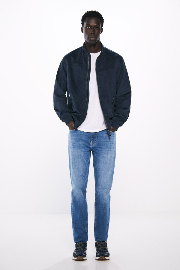 Springfield Jeans slim fit azul