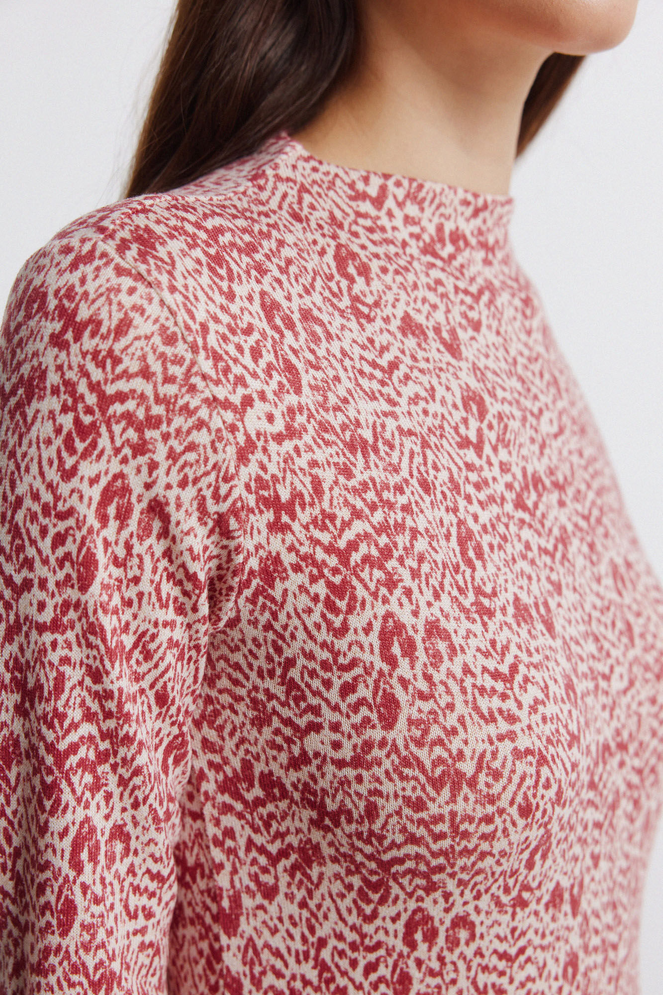 Springfield Playera con cuello Perkins beige