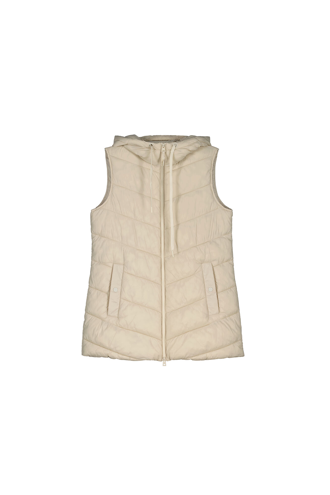 Springfield Chaleco Acolchado Repelente al Agua beige