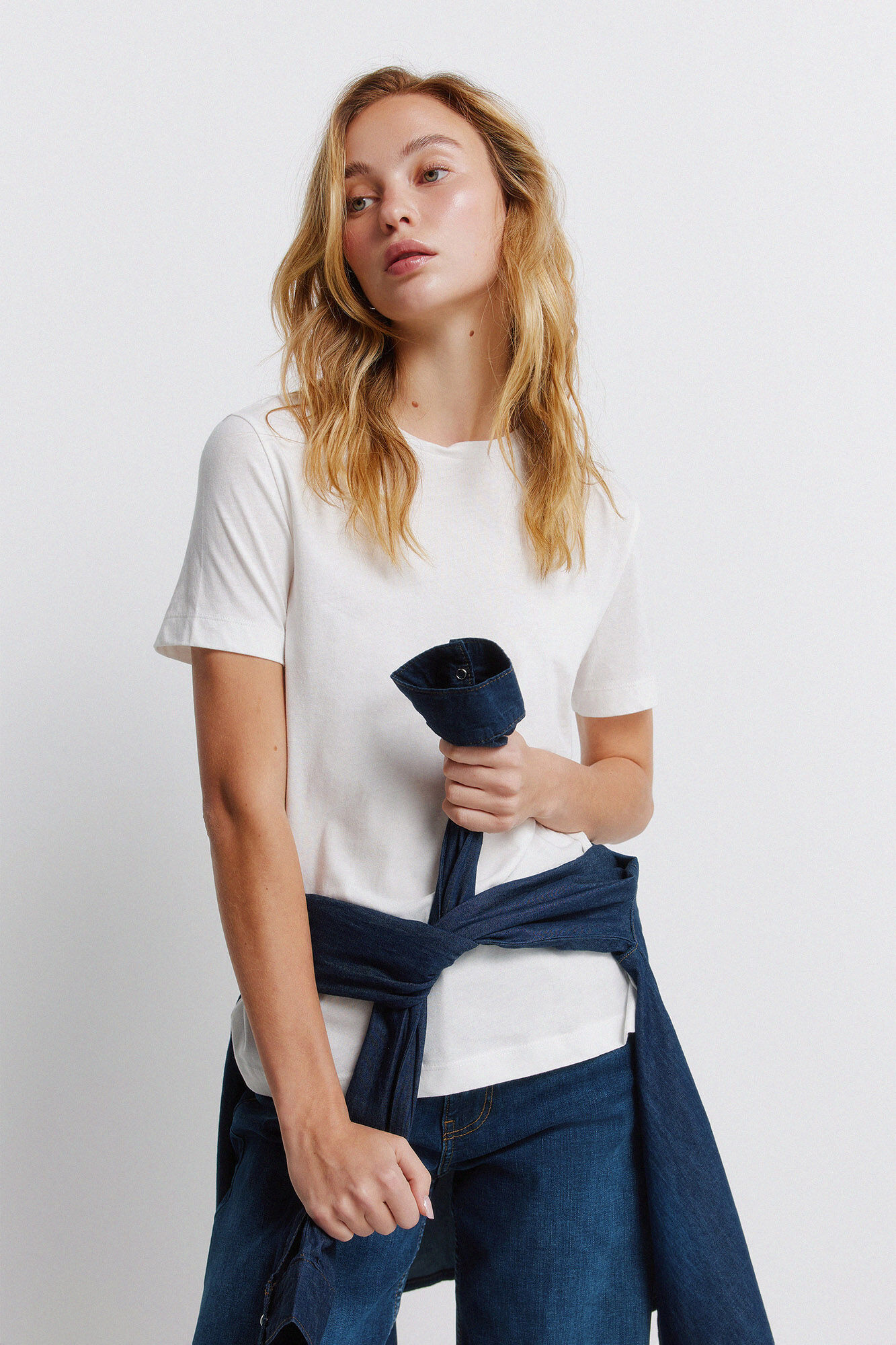 Springfield Playera b&aacute;sica manga corta