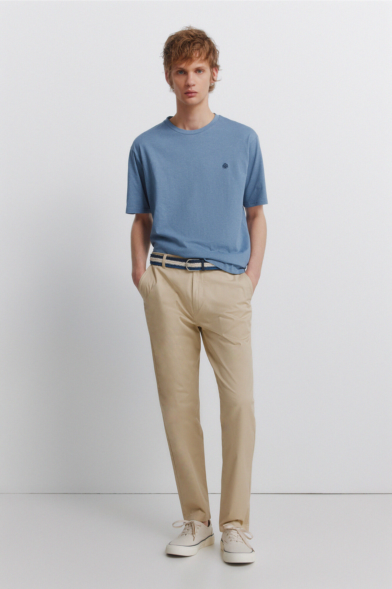 Springfield Playera inyectada oscura azul