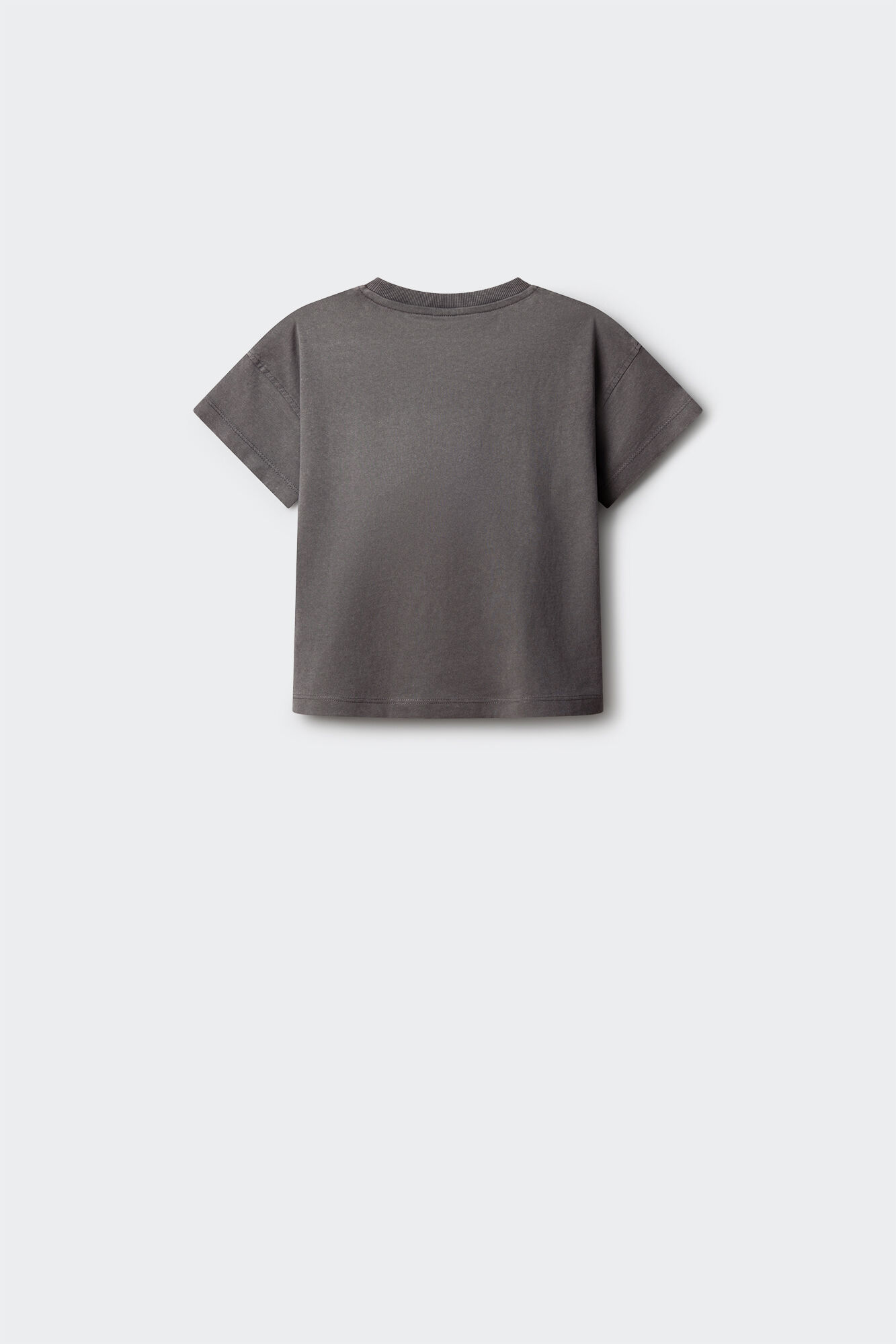 Springfield Kids Playera de manga corta rocker para ni&ntilde;a gris