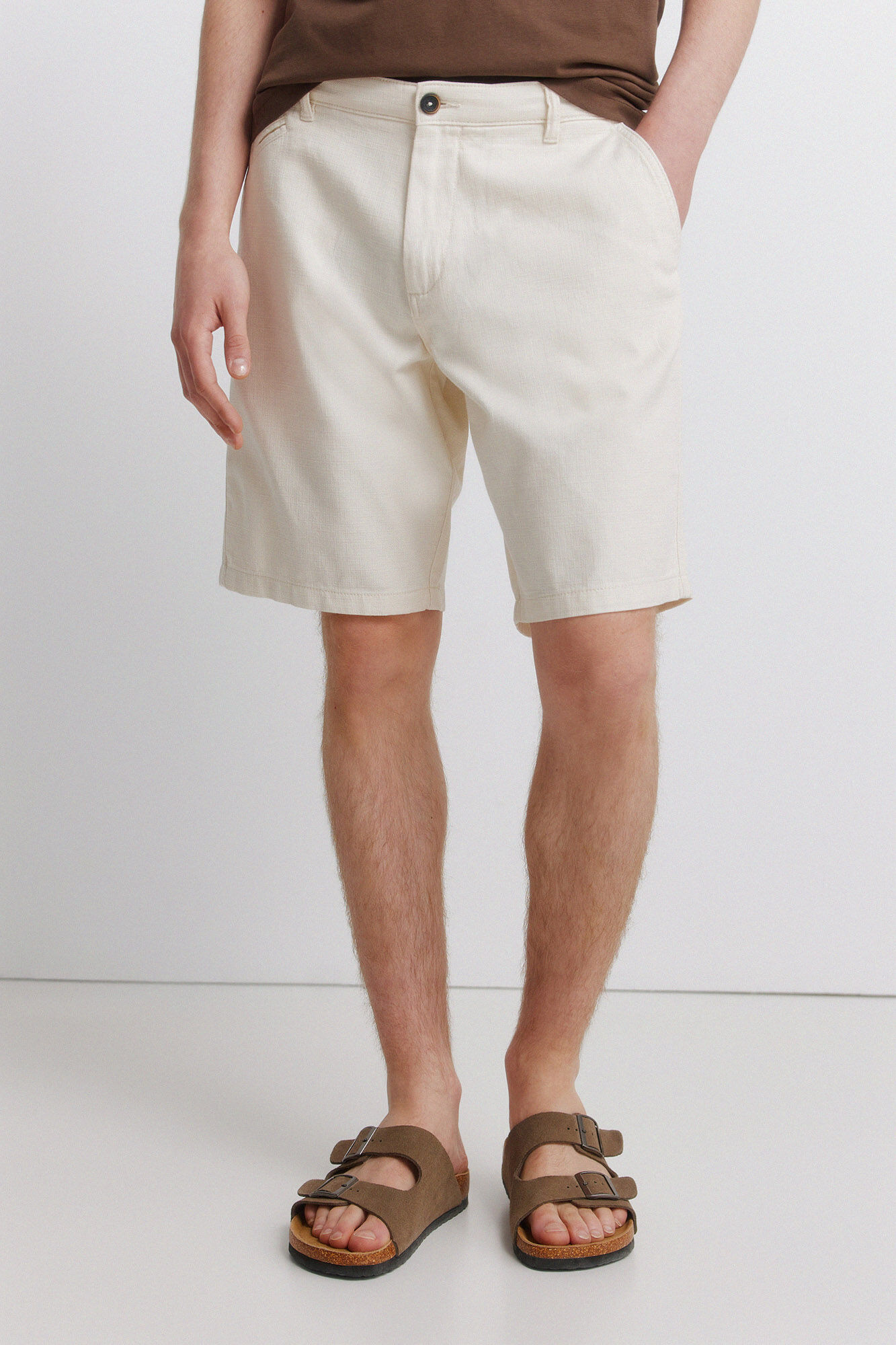 Springfield Bermudas de algod&oacute;n comfort fit