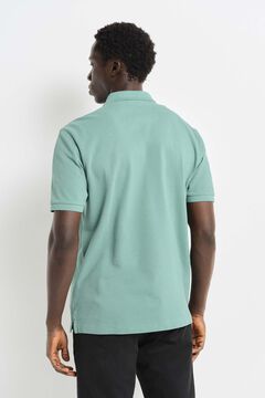 Springfield Polo piqué basico regular fit verde