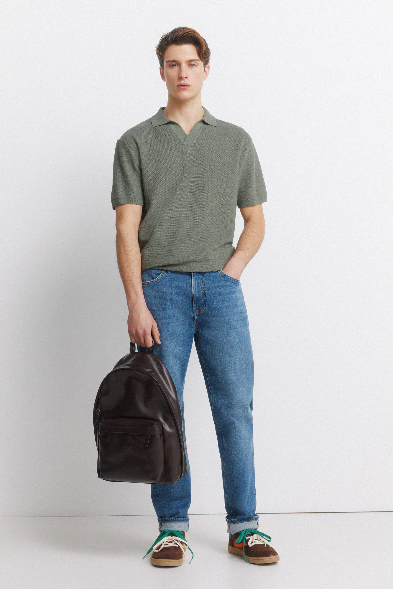 Springfield Jeans lavado medio slim fit