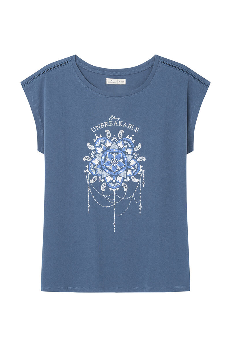 Springfield Playera "Unbreakable" verde