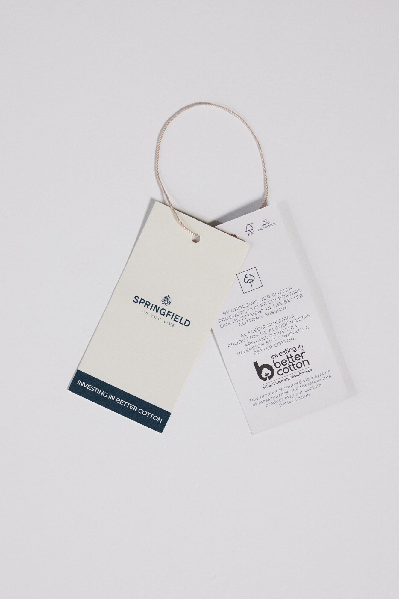 Springfield Playera landstapes azul