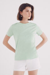Springfield Playera perlas verde