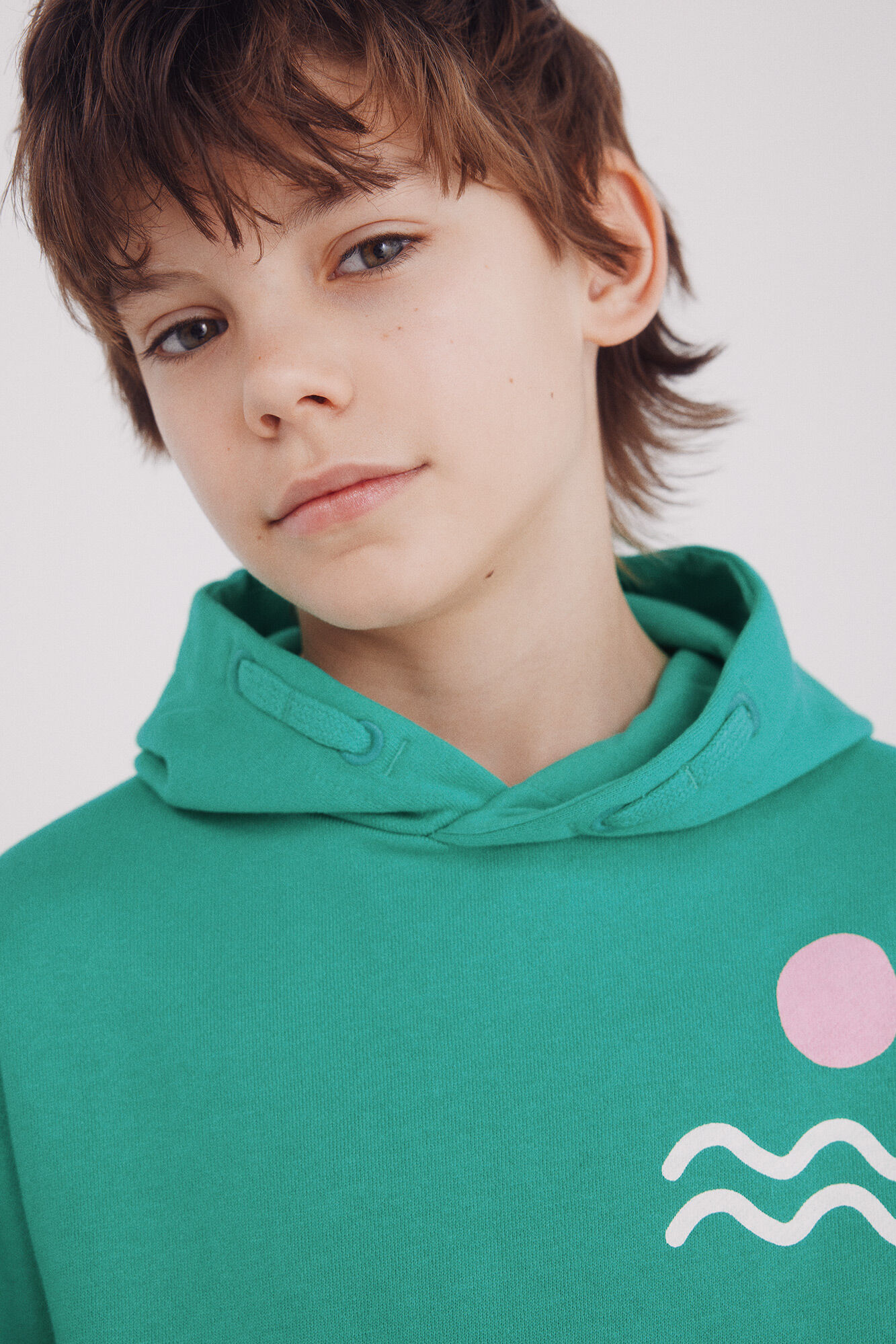 Springfield Kids Sudaedera Palmeras ni&ntilde;o estampado