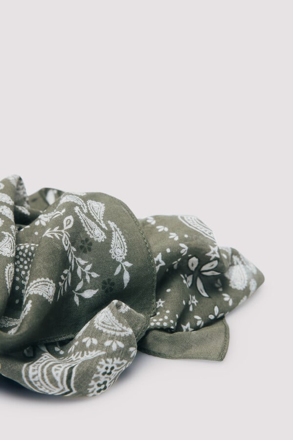 Springfield Pañuelo bandana de pañuelo kaki