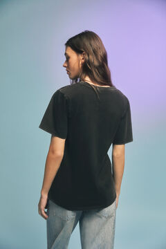 Springfield Playera gráfica gris