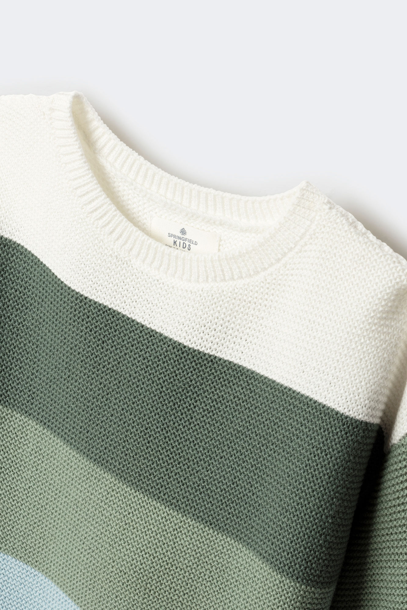 Springfield Kids Su&eacute;ter rayas ni&ntilde;a caza oscuro