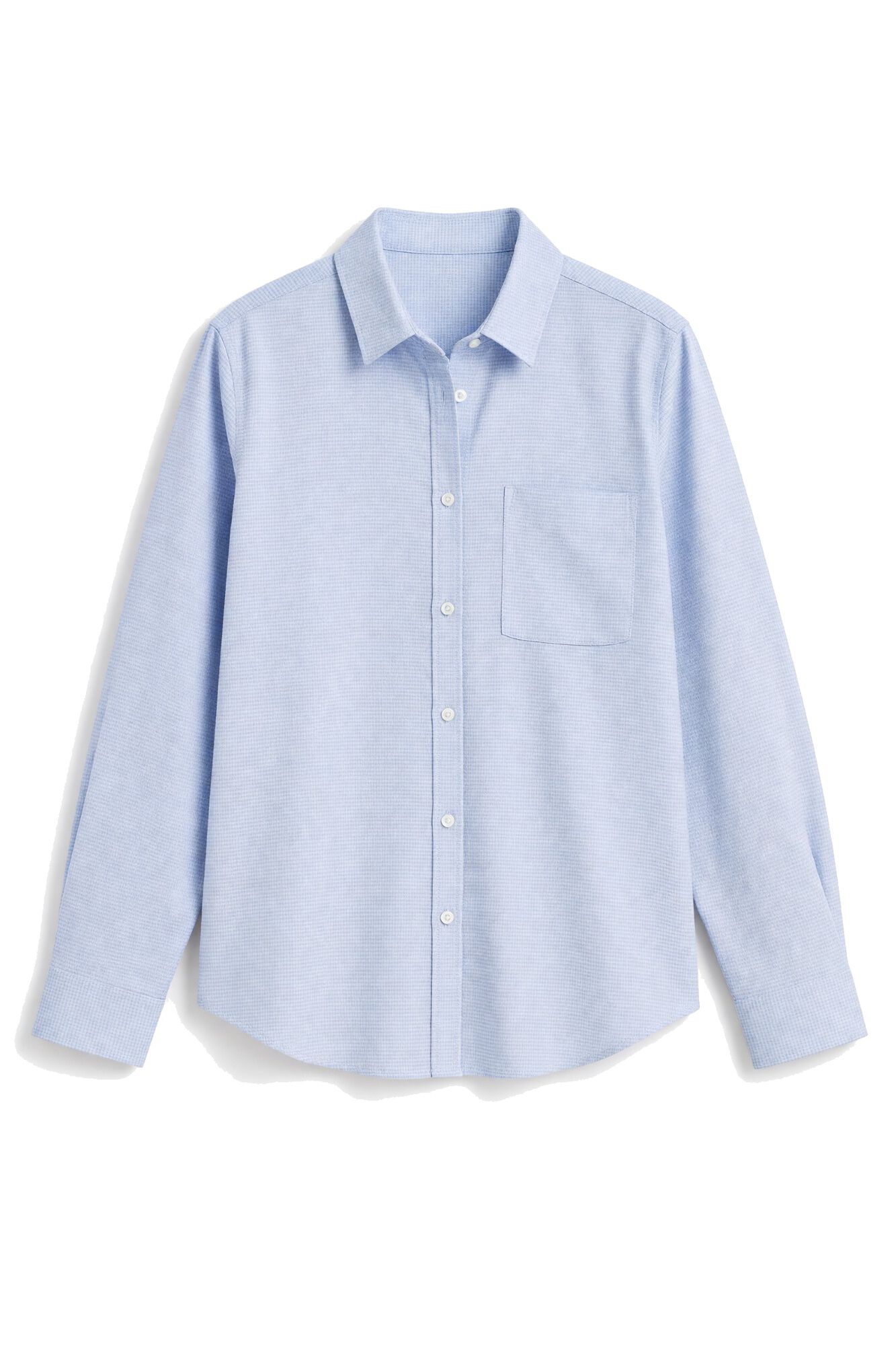 Springfield Camisa b&aacute;sica de cuadros azul
