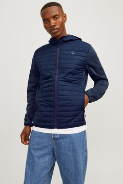 Springfield Chamarra acolchada combinada azul