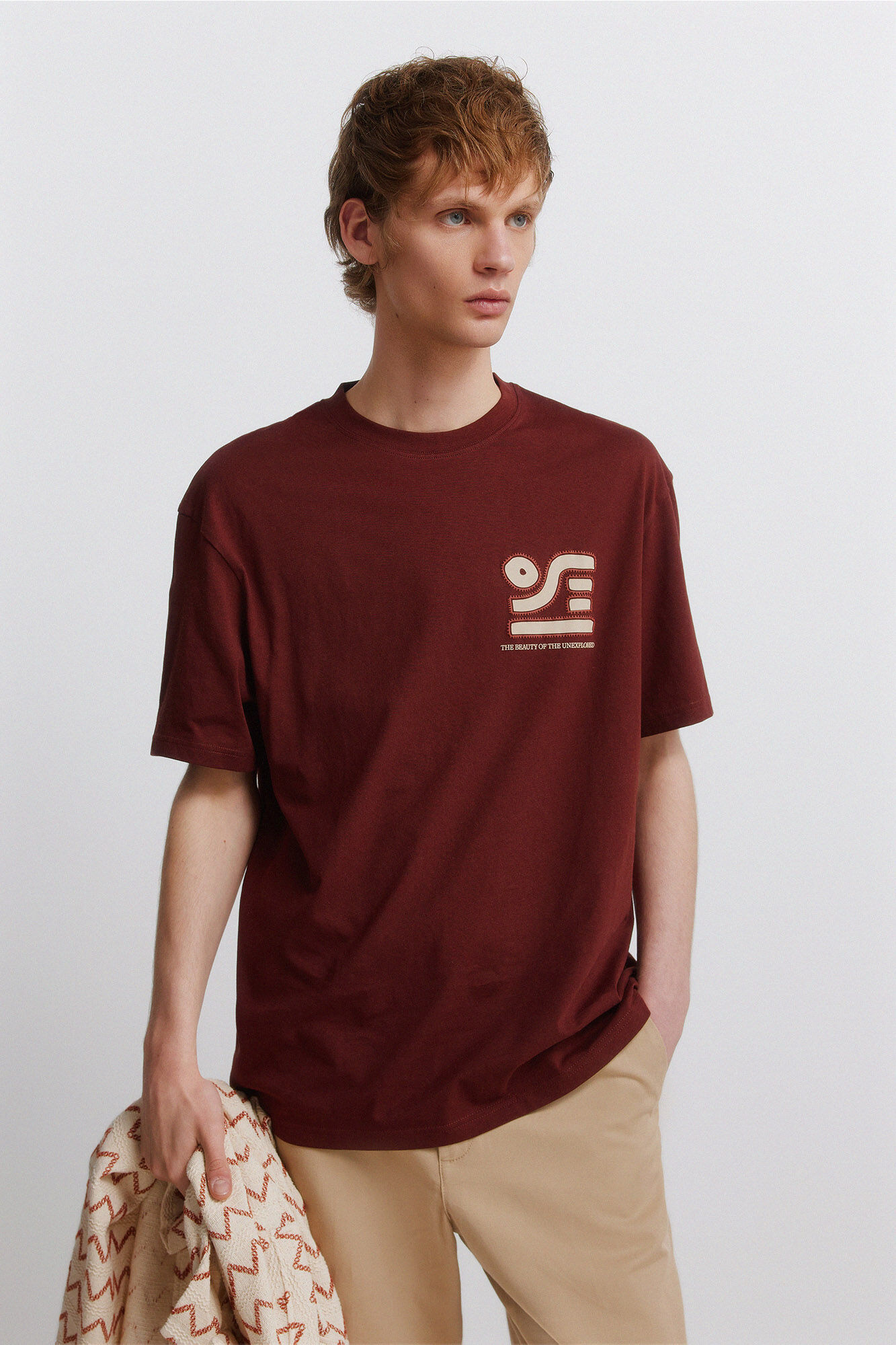 Springfield Playera bordado &eacute;tnico