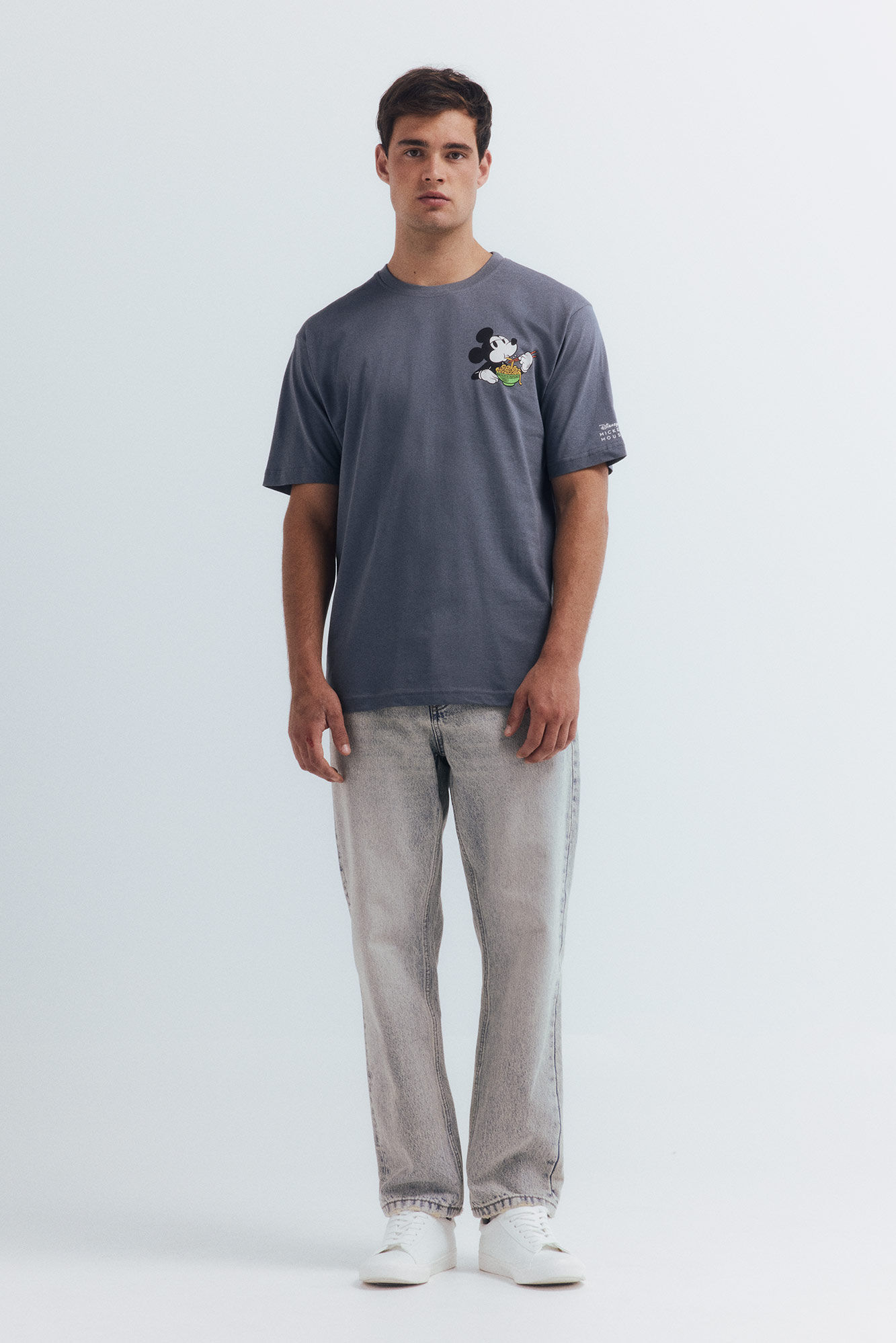 Springfield Camiseta Mickey Ramen azul