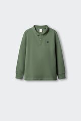 Springfield Kids Polo manga larga b&aacute;sico ni&ntilde;o verde