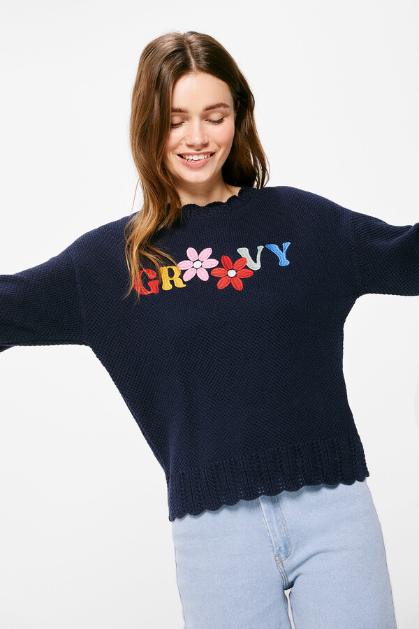 Springfield Suéter "Groovy" marino