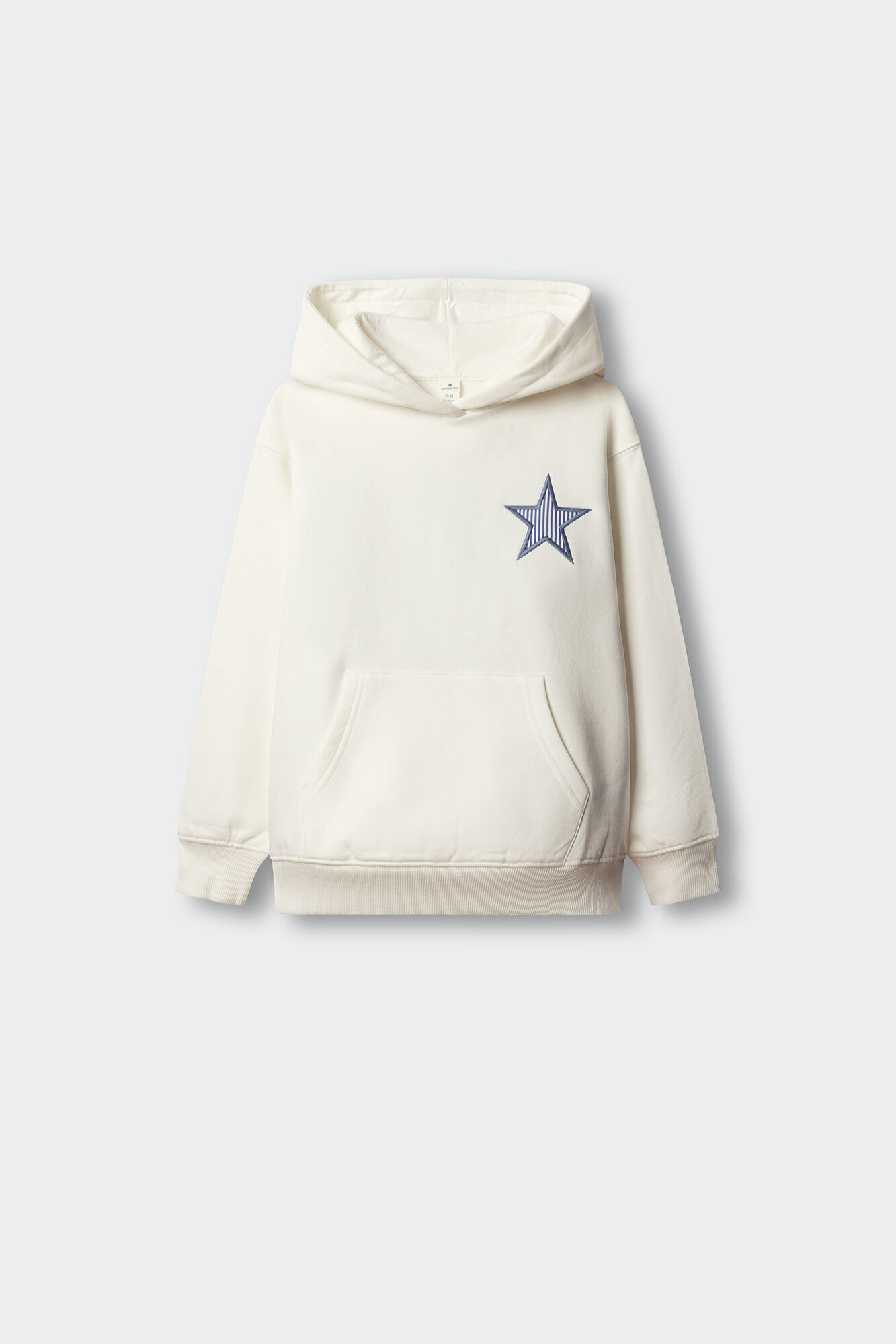 Springfield Kids Sudadera de estrella en la espalda para ni&ntilde;a marfil