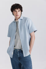 Springfield Camisa oxford ligera estampado