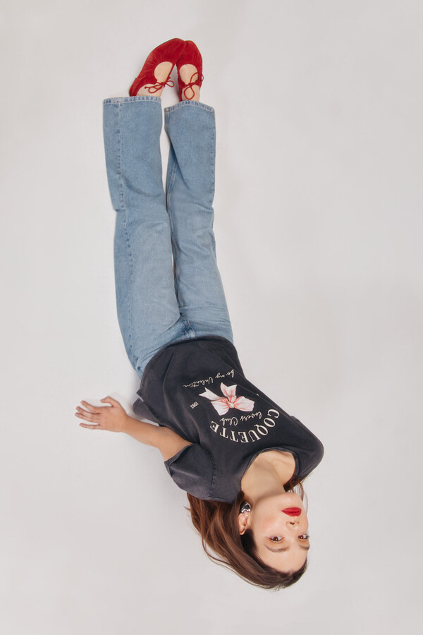 Springfield Playera "Coquette" gris