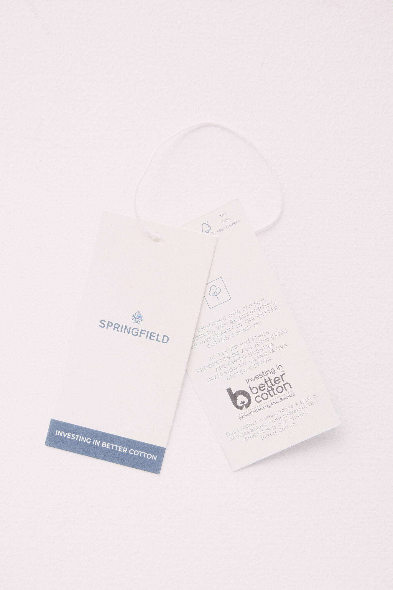 Springfield Polo piqu&eacute; bloques color slim fit azul