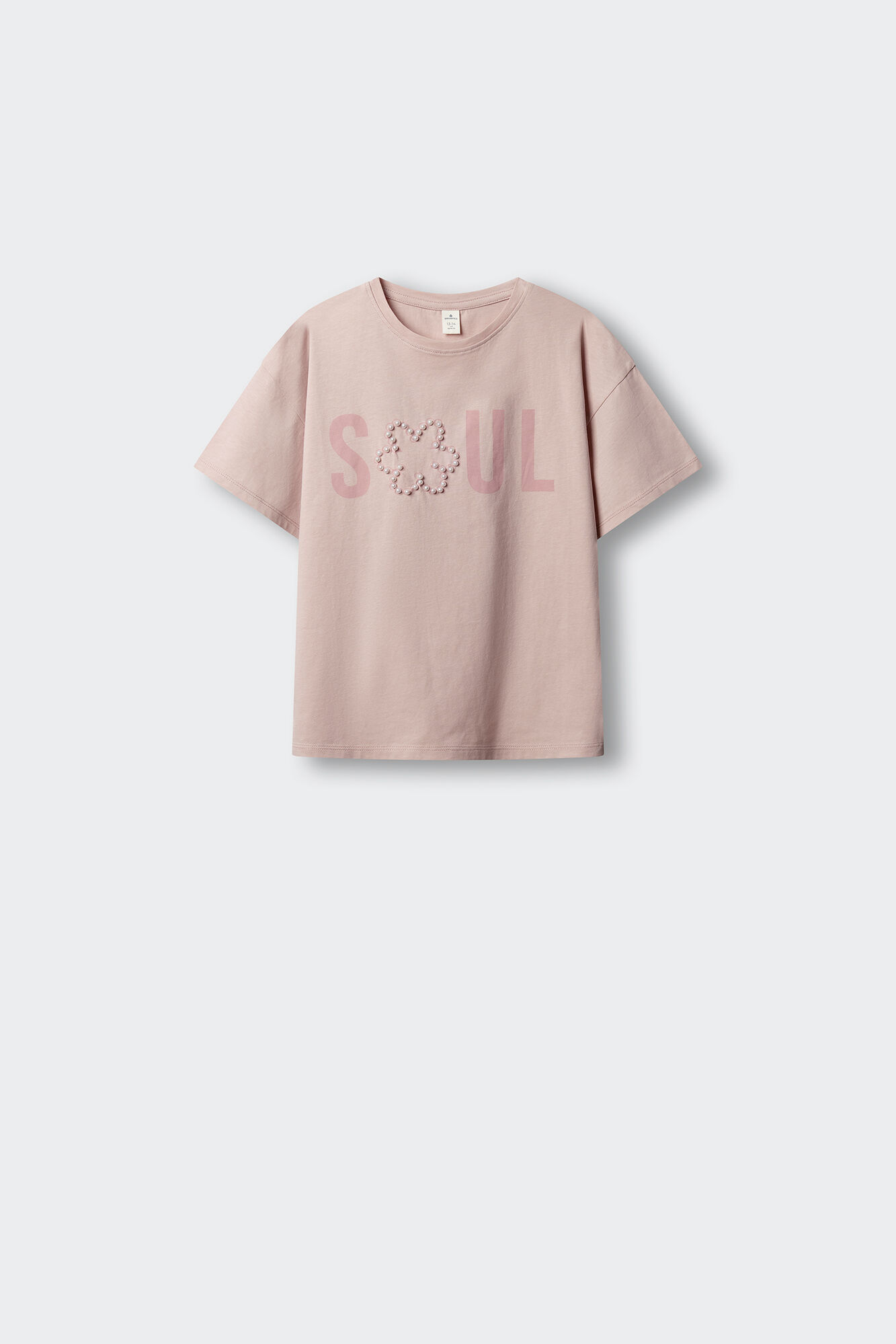Springfield Kids Top de tachas para ni&ntilde;a rosa
