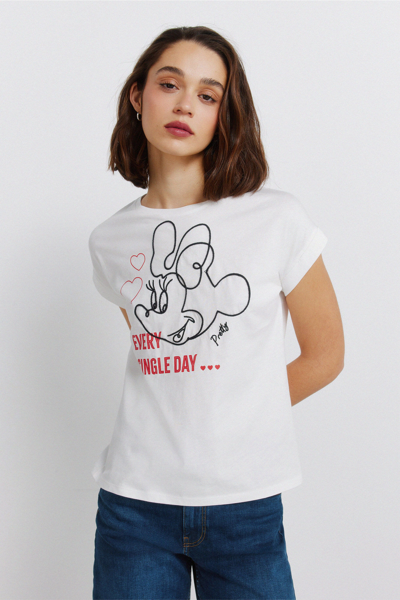Springfield Playera de manga corta Disney