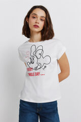 Springfield Playera de manga corta Disney marfil