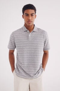Springfield Polo jersey microrraya estructura regular fit