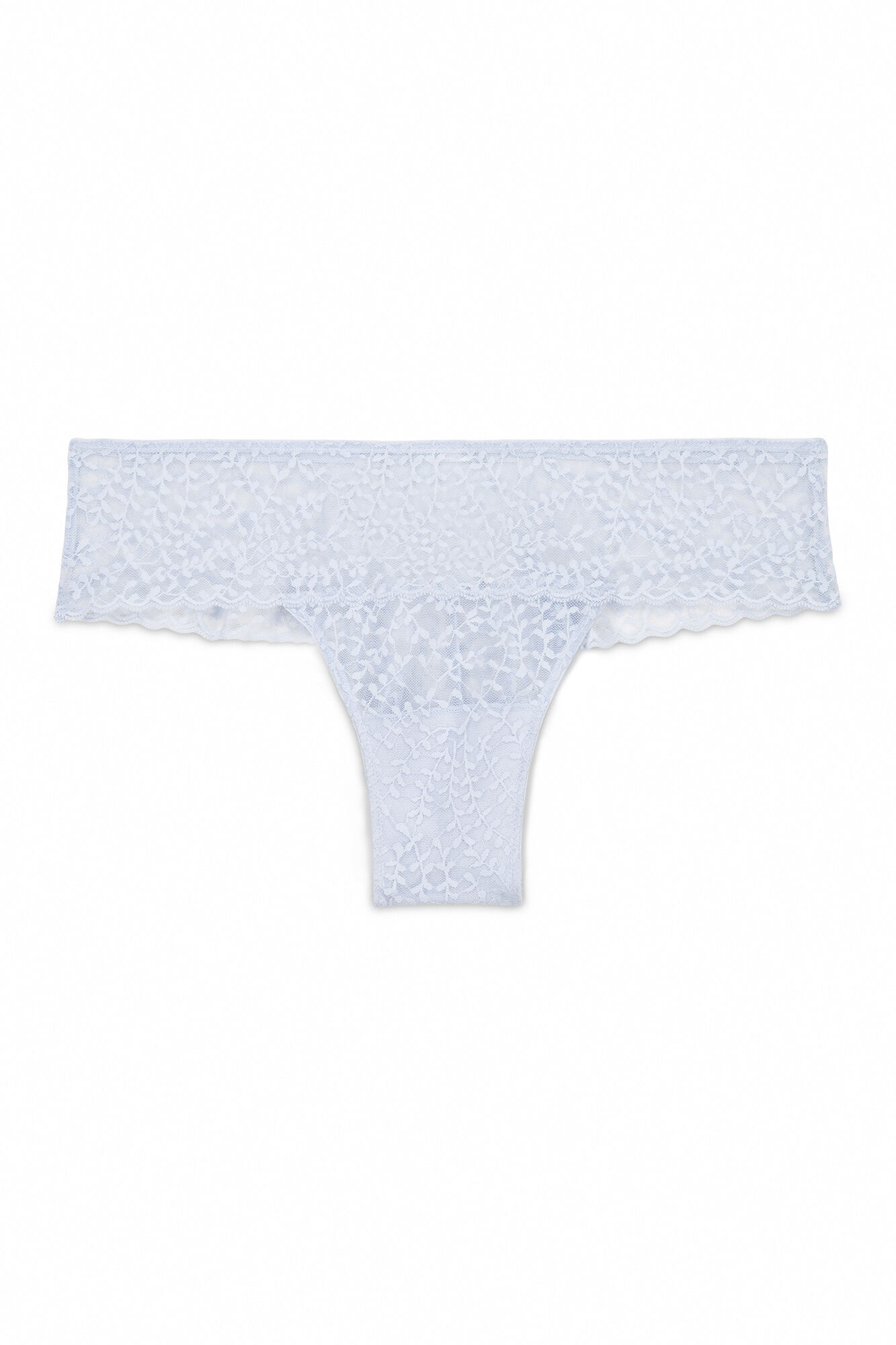 Women'secret Panty brasile&ntilde;o ancha de encaje azul azul