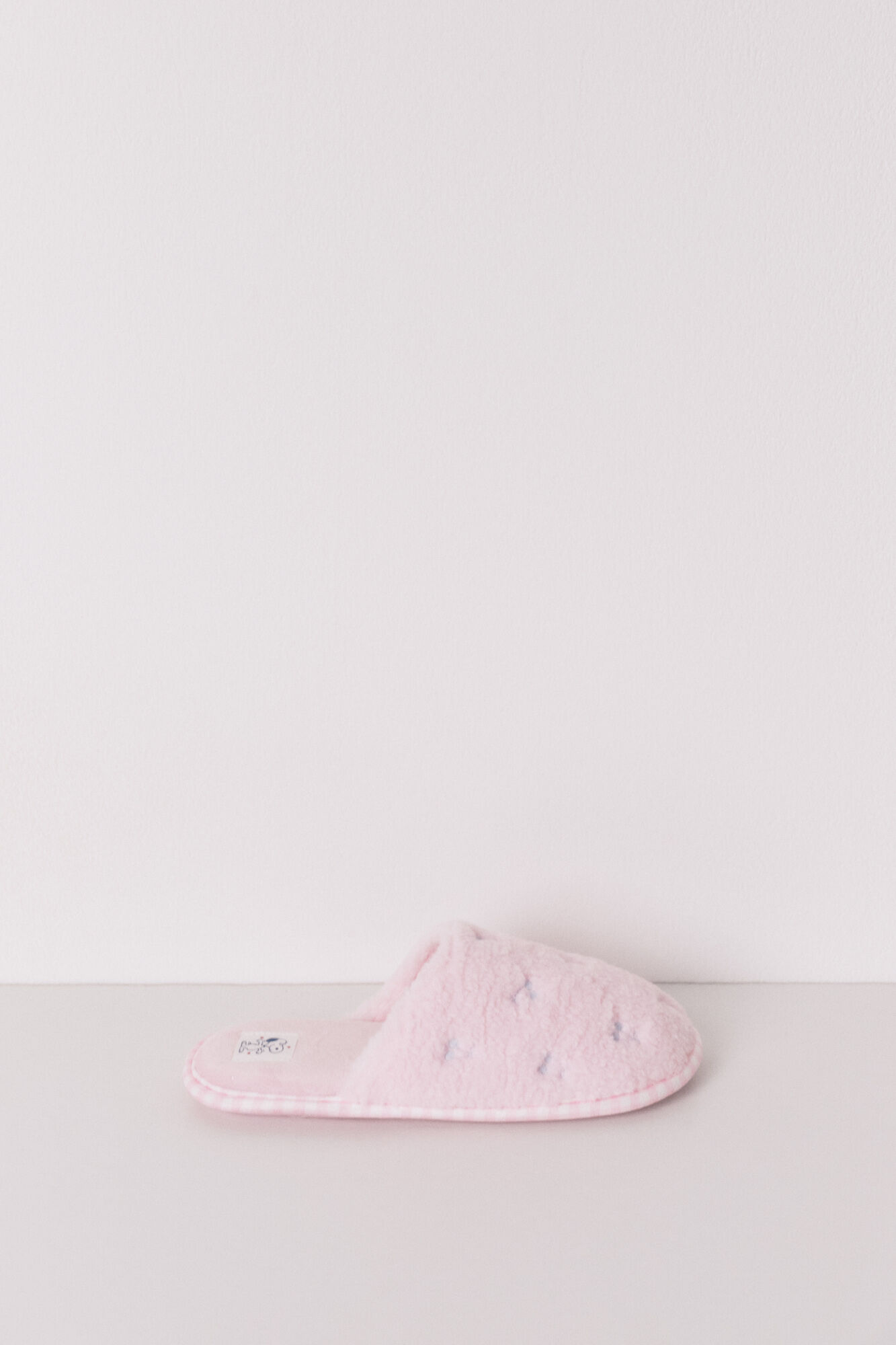 Women'secret Pantuflas Snoopy de borreguito rosa