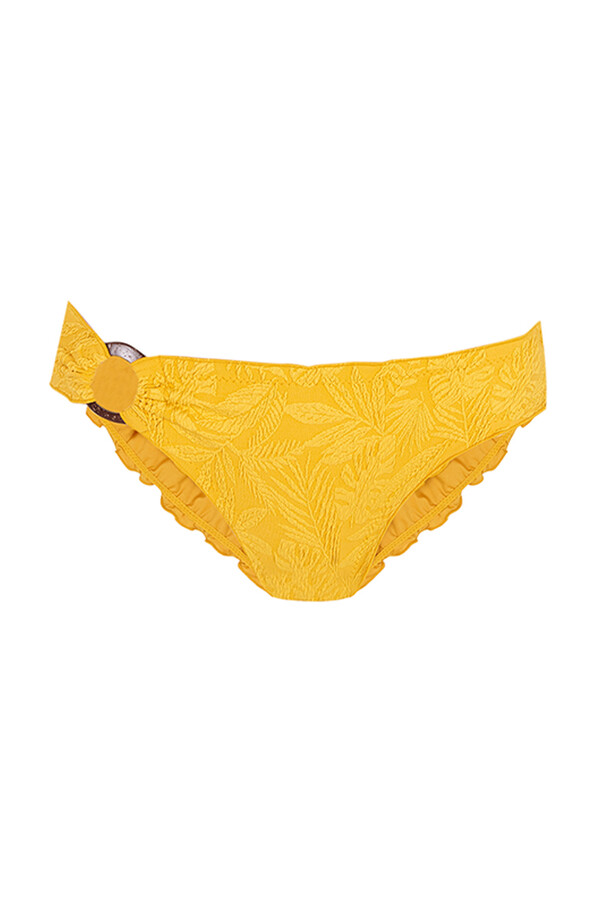 Womensecret Panty bikini amarillo argolla lateral amarillo