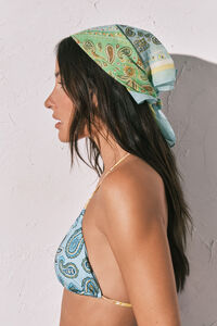 Women'secret Pa&ntilde;uelo estampado de algod&oacute;n multicolor