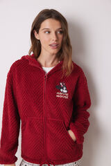 Womensecret Bata corta pelo suave Minnie rojo