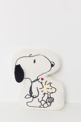 Womensecret Cojín supersuave Snoopy marfil